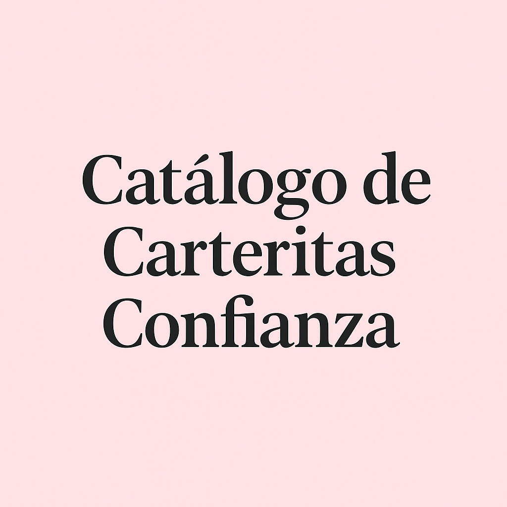 Carteritas Confianza